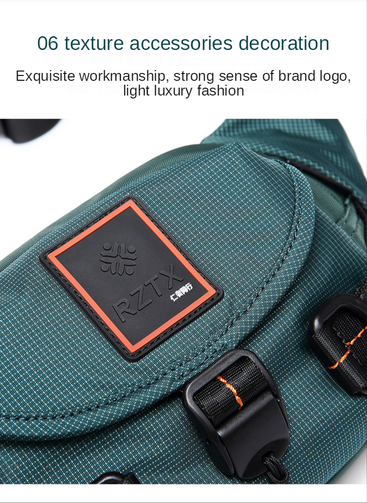 ISO9001 Mens Waist Bags Mildew Resistance Waist Pouch Waterproof
