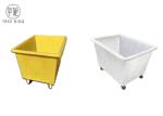 PE Industrial Strength Poly Box Truck Economical Utility Cart For Material
