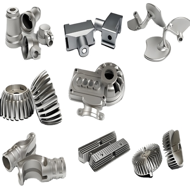 Custom Size and Color Die Cast Aluminum Parts for Automotive Industry in ADC10