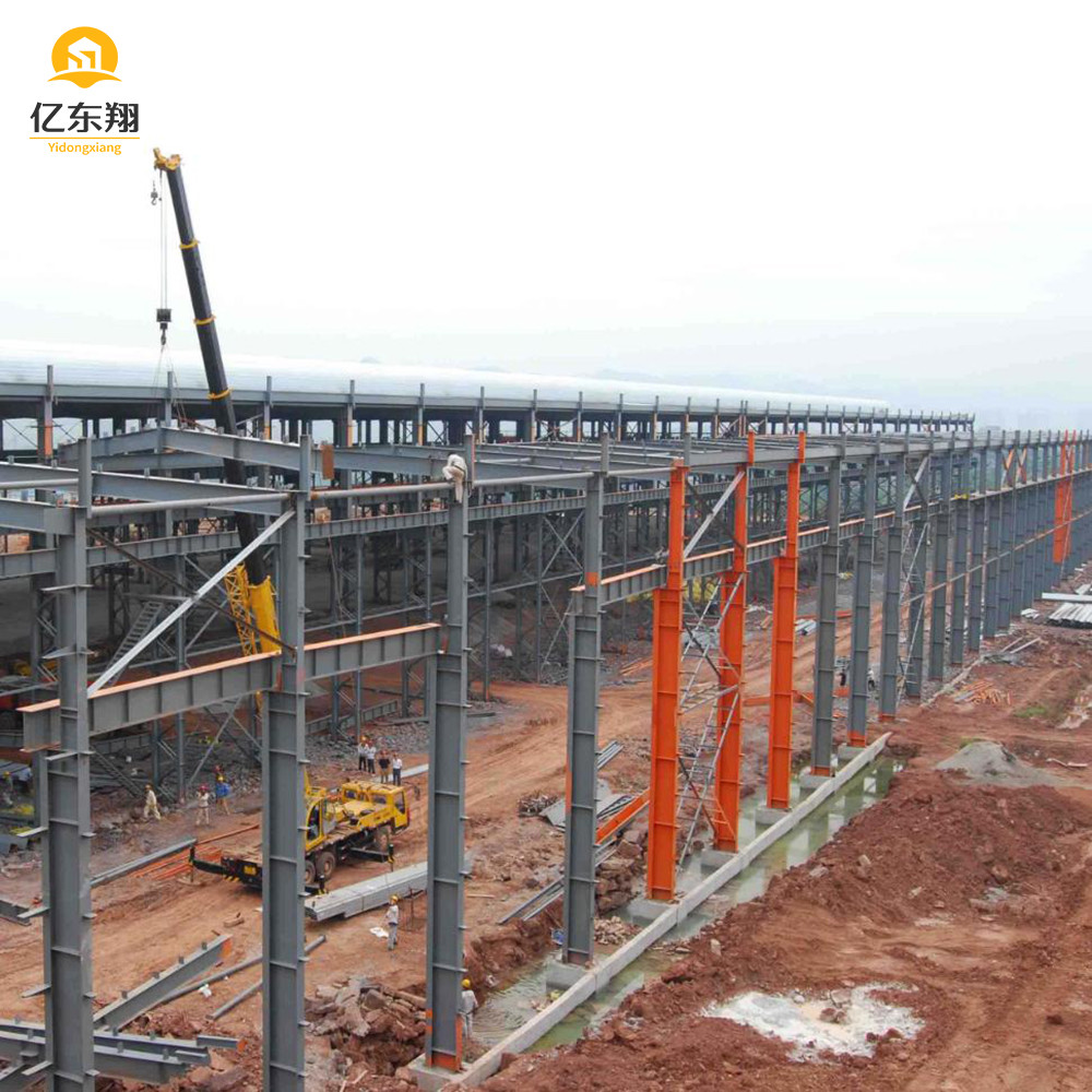 Customized Steel Frame Workshop Metal Frame Prefabricated Workshop Buildings