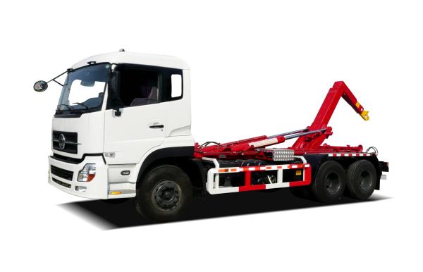 Hook Lift Garbage Collection Truck Sanitation Vehicle 22 - 26 Ton Lifting