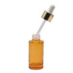 White Rubber Nipple 10ml 20-410 Glass Essential Oil Bottle