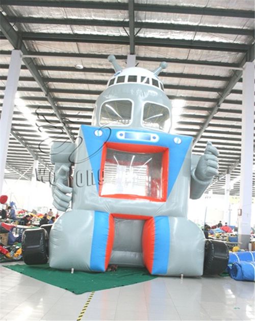 durable custom inflatable sports, promotion inflatable elevator robot