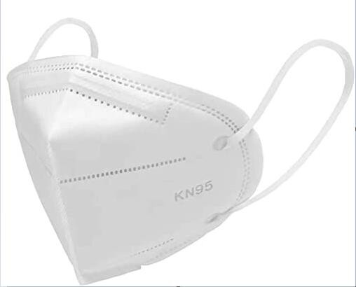 White KN95 Disposable Masks 15.3*21CM For Adults Antibacterial Chemical