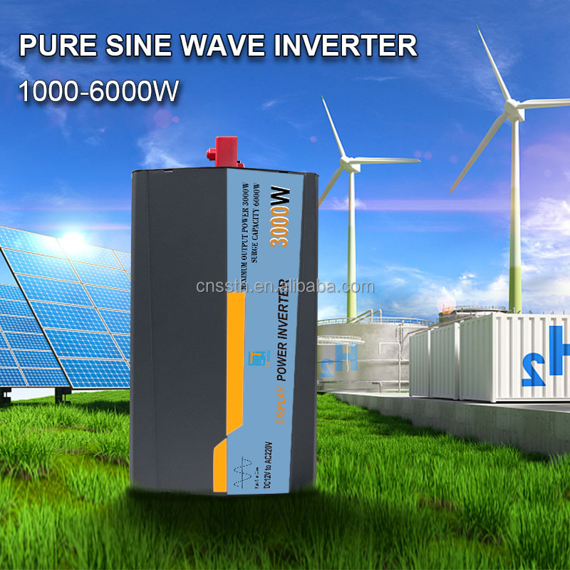 USB Port 3kw 4kw 5kw Pure Sine Wave Solar Inverter SDK Network Multi Function