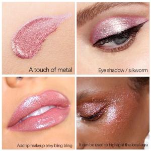 China OEM 19*11.9*3 cm Glitter Cream Eyeshadow 18 Color High Pigment wholesale