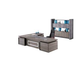 China Dark Series Office Desk Furniture Executive Manager Room Set High Aesthetic Design wholesale
