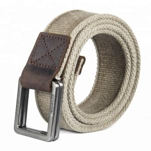 China 3.8cm Garment Cotton Canvas Belt wholesale