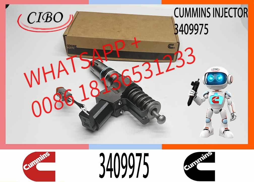 Auto Parts Common Rail Diesel Fuel Injector 3411760 3081315F 3409975 For Cummins QSN14 N14