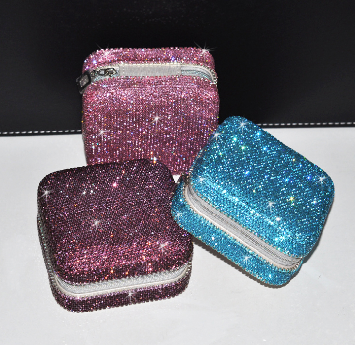 Customized Travel Jewelry Holder Case Small Plate For Earrings Rings Necklaces