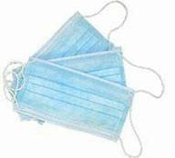 China Non Woven Medical Triple Layer Surgical Mask Anti Virus Dust Fiberglass Free wholesale