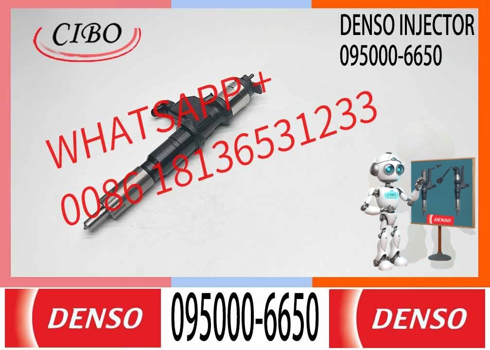 095000-6650 Fuel Injectors For Remanufactured Common Rail Diesel Injector OE 8-98030550-0 6WF1 Diesel Engine