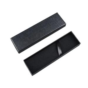 China Black Pen Innovative Biodegradable Packaging Rectangle Gift Pen Box wholesale