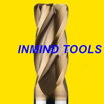 3.0 mm Carbide Cutting Tools Corner Radius Long Neck 0.5 - 0.6 um Ultra Fine Grain Size