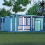 One Bedroom Flat Pack Modular House Manufacturer