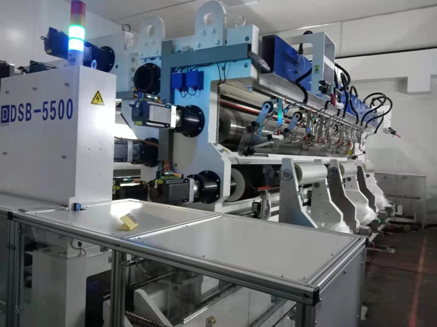650mm 3 Micron 200V Plastic Film Rewinding Machine