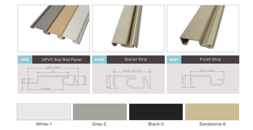 Plastic Storage Wall Panels Grey Slatwall Panels For Garage Or Shops