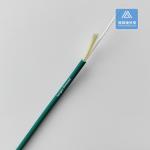 Simplex Indoor Outdoor Single Mode Fiber Optical Cable 3.0mm Green