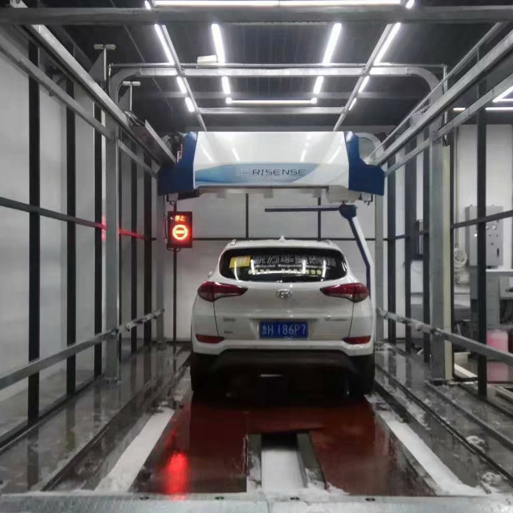 CB-730 Portal Foam Bus Or Truck Washing Plant With Air Dryer Brushes