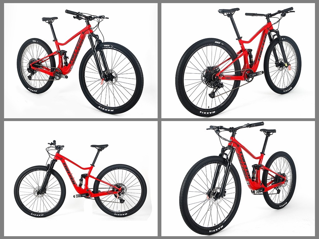 Daul Suspension Full Suspension Carbon Fiber MTB With SRAM NX 12S