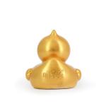 Gold Silver PVC Plastic Toys Electroplated Duck 3D Cartoon Figure
