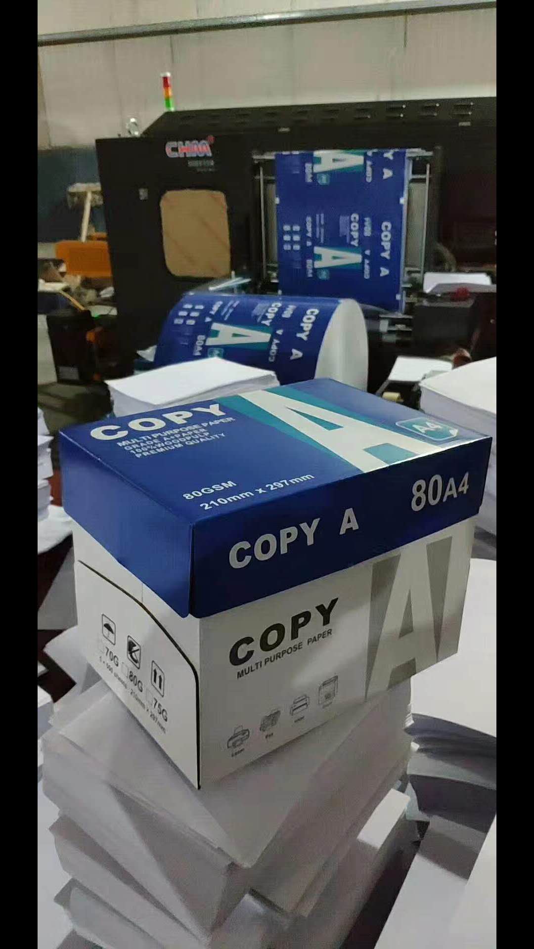 Versatile 70g Copy Paper Jumbo Roll for All Printing Requirements