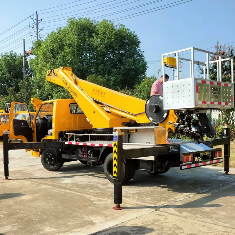 JMC Single Row Telescopicaerial Work Platform High Lifting Truck