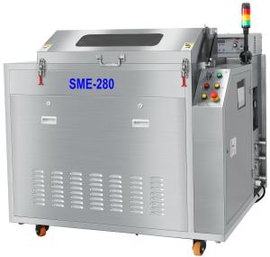 China Ultrasoinc and spray Squeegeeturning Cleaning Machine with CE mark wholesale