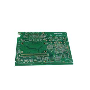 China Industrial 2 Layer Circuit Board Green Solder Mask Rogers Material wholesale