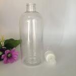 118mm Stainless Steel Pump Shampoo Pump Bottle PET For Shampoo 20/410 Pump
