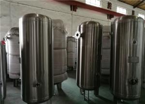 China 80 Gallon Stainless Steel Compressor Air / Gas Storage Tanks 1.0MPa Pressure wholesale