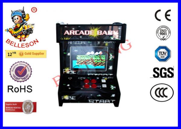 Quality Smallest Arcade Machine TV System , Black Amusement Arcade Machines for sale