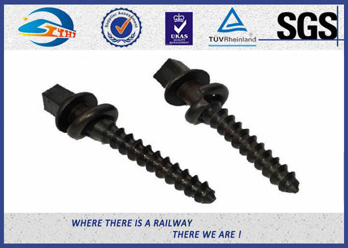 ZhongYue Railroad Coach Screw Spike M24 Railway Spike Screw 5.6 Grade