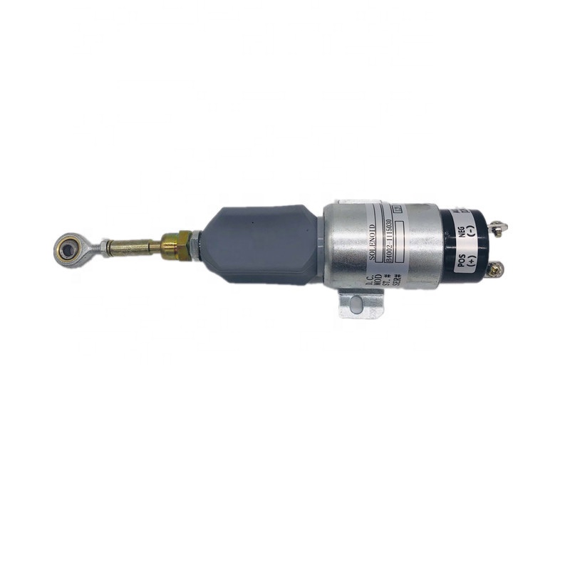 Excavator Parts PC60-7 YC4112 Fuel Flameout Solenoid B4002-1115030