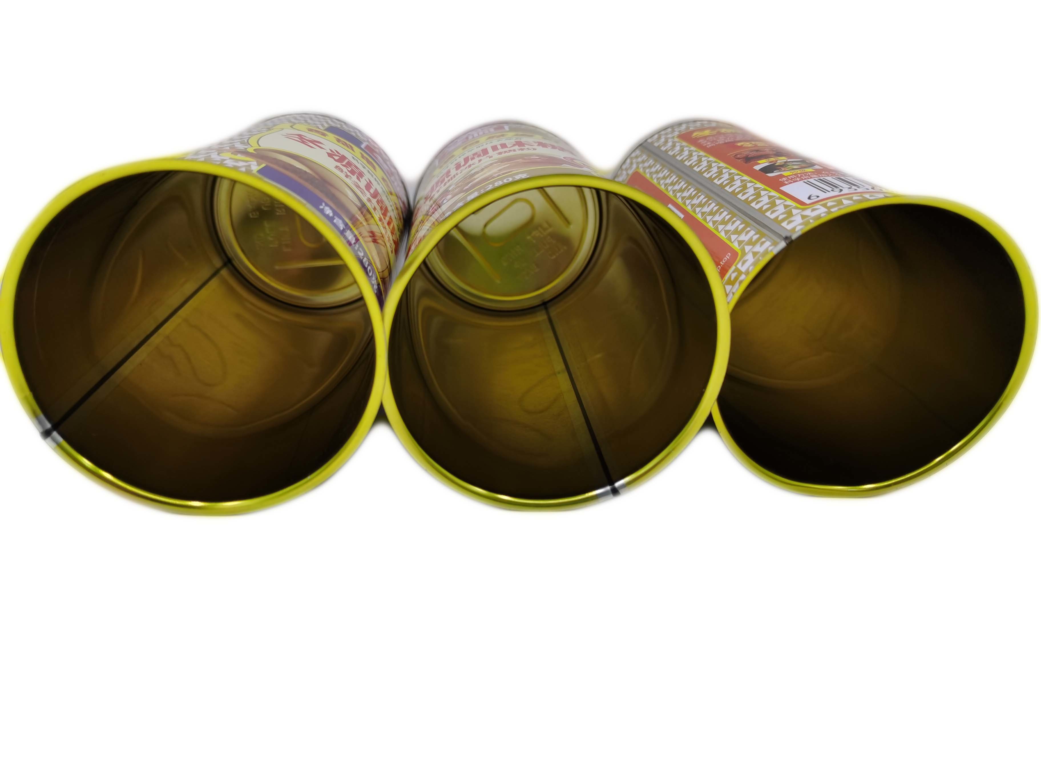 MSG Powder CMYK PMS 240ml Food Tin Can For MSG Powder
