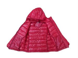China Girls Short Puffa Jacket Childrens Puffa Coats Polyester Lining wholesale