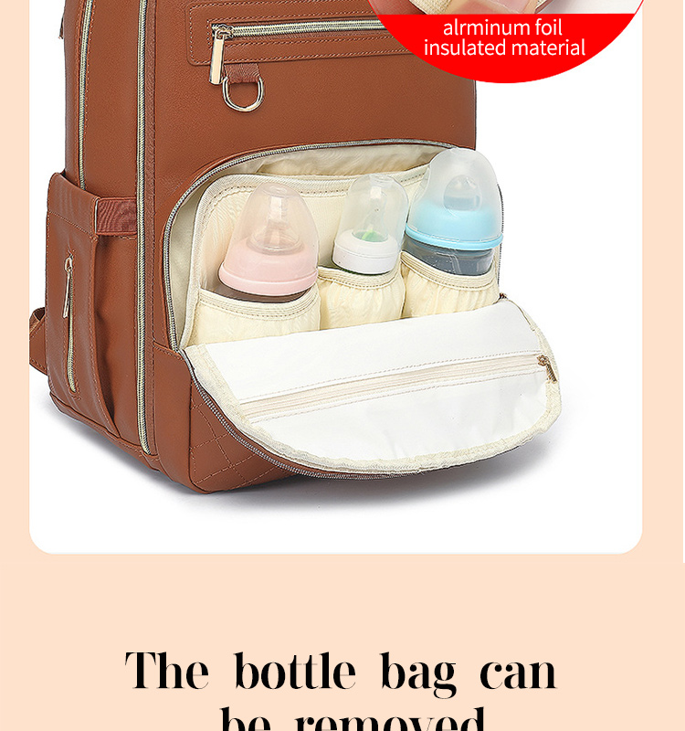 Factory Baby Diaper Bag Multi Function High Capacity Mummy Bag Changing Bag