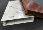 Extruded Profile Suspended Metal Ceiling Commercial Aluminium Baffle Ceiling