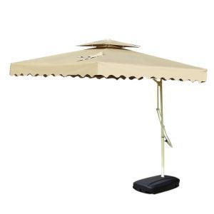 China OEM Patio Umbrella With Base Aluminum Cantilever Patio Umbrella wholesale