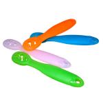 Leakproof Silicone Baby Teether Food Grade Spoon For Kids Toddlers Infants