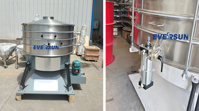High Capacity Electric Tumbler Sieve Industrial Sifter For Chemical Raw Materials