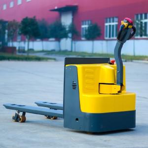 China Economical Small Electric Pallet Jack Safe Reliable Warehouse Tool 1500KG wholesale