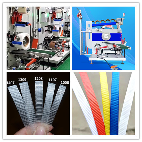 Single Screw Polypropylene Strap Making Machine with 38CrMoALA Screw Material