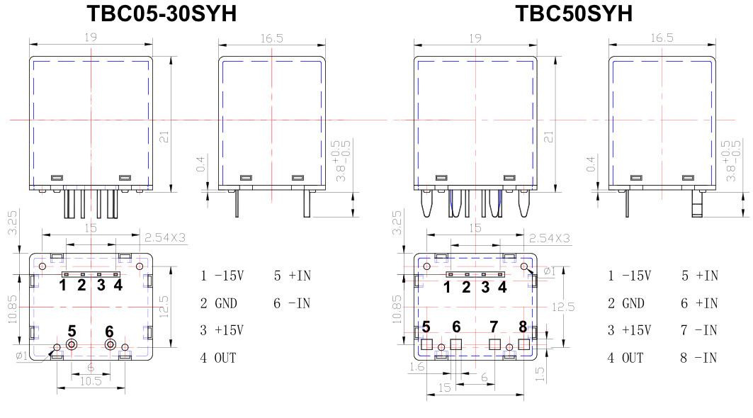 Strong Anti-interference Capability Hall Effect Sensor Current For Frequency Converter Use