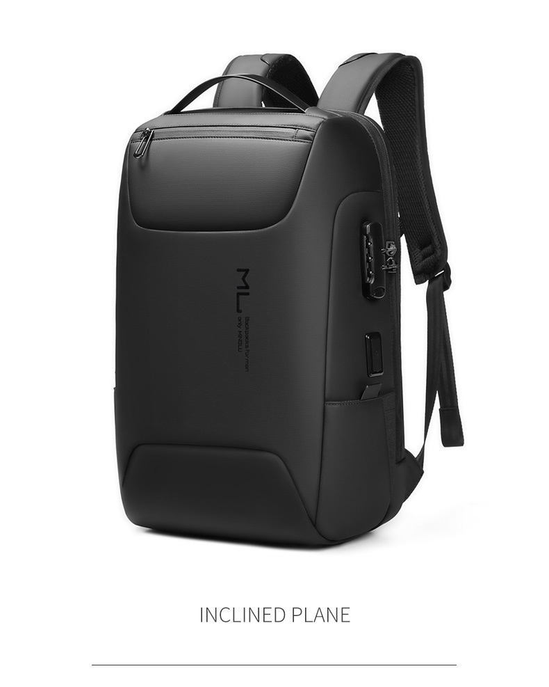 Usb Charging Waterproof Business Backpack 20-39Liter Dirt Resistant