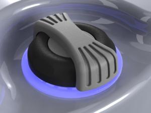 China LED Water Diverter Outdoor Spa Accessories , Usa Massage Hot Tub Whirlpool Spare Parts wholesale