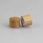 24mm 28mm Bamboo Screw Cap For Cosmetic bottle Disc Top Closures Cream Bottle