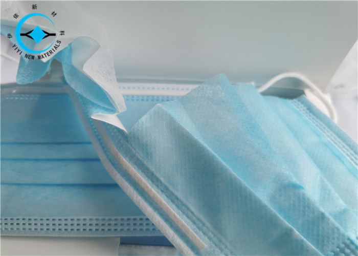 Medical Grade Disposable Non Woven Face Mask Customized Size / Color
