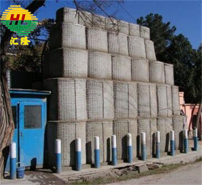 Mil 1 Mil 3 Hesco Barrier Retaining Wall Earth Filled