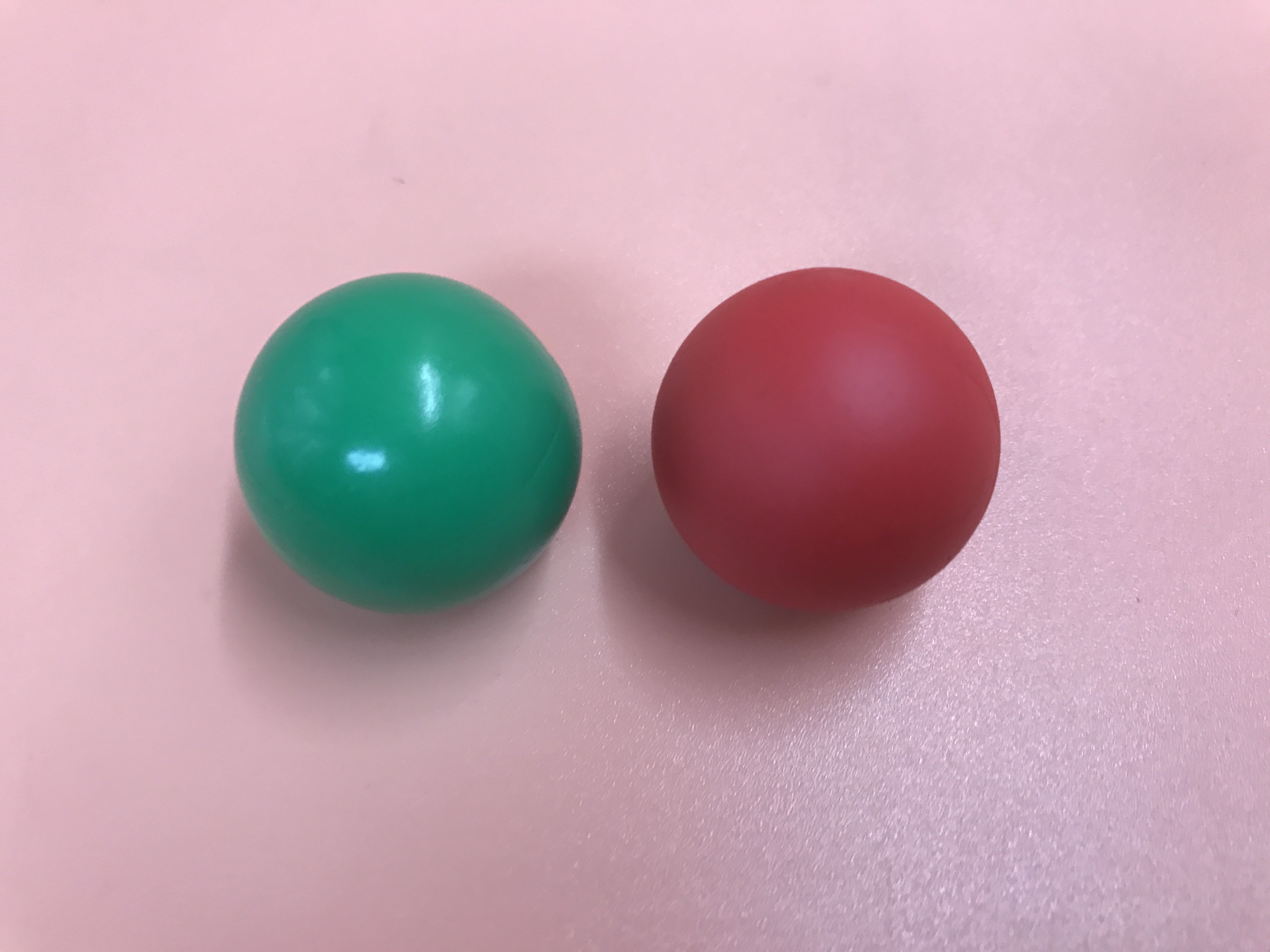Custom Made China 25mm plastic bouncy full ball TPR for Baby Toys Accessories